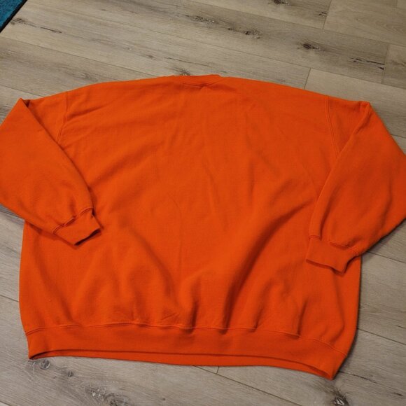 Mens Bakersfield Condors Orange Long Sleeve Sweatshirt Sz 5XL - Picture 4 of 4